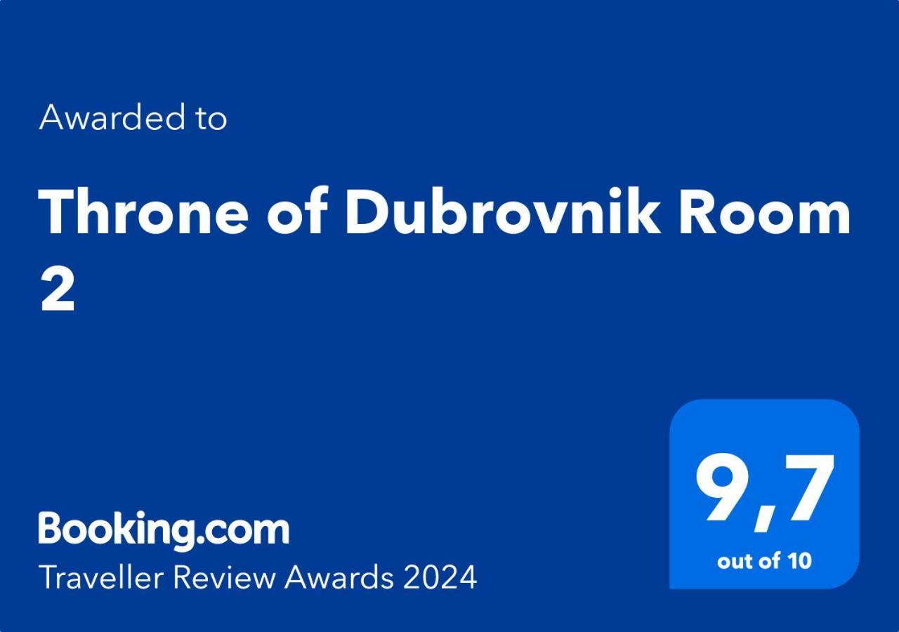Throne Of Dubrovnik Room 2 Kültér fotó